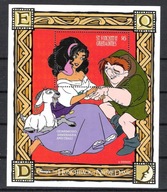 St.Vincent 1996 bl**Mi 392, Disney, Dzwonnik Notre Dame