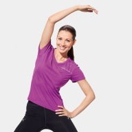 Koszulka biegowa BMW Athletics, damska, jagodowa