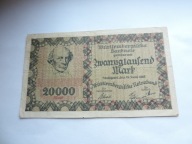 NIEMCY 20 000 MARK 1923