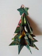 Choinka z papieru wzory