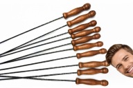 Widelec ogniskowy (widełki) widelczyki widelce Najder 120 cm 10 szt.