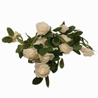 ŁAŃCUCH ŚWIETLNY GIRLANDA BŁAŁE RÓŻE 20 LED