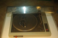 Gramofon Bernard GS-434 srebrny Unitra Fonica metalowa głowica