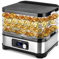 POJEMNA SUSZARKA DO GRZYBÓW OWOCÓW WARZYW TERMOOBIEG TIMER 450W