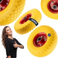 KÓŁKO KOŁO DO TACZKI PEŁNE BEZDĘTKOWE 300 MOCNE NIEPRZEBIJALNE PIANKOWE