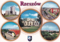 RZESZÓW - ICN POLFA - HALA NA PODPROMIU - PAŁAC - AL. PIŁSUDSKIEGO - HERB