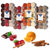 ZESTAW 120 SZT ŚWIECZKI ZAPACHOWE PODGRZEWACZE ŚWIECA TEALIGHT ŚWIECE ŚWIEC