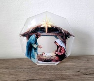 Szopka 2D Stajenka Dekoracja Świąteczna Bożonarodzeniowa Ozdoba