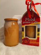 MIÓD PRAWDZIWY Z PASIEKI POLSKIEJ NEKTAROWY 1,2 kg wielokwiatowy na prezent