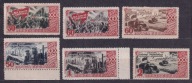 1947 ZSRR Rewolucja Październikowa Mi 1162-67 *