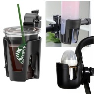 UCHWYT NA KUBEK BUTELKĘ DO WÓZKA DLA DZIECKA SPACERÓWKI STABILNY MOCNY