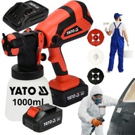 PISTOLET DO MALOWANIA BEZPRZEWODOWY NAJNOWSZY MODEL 18v 1 l/min 4ah 1000 ml