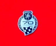 Nowy Emblemat znaczek Abarth 595 70 1949-ANNIVERSARIO Fiat 500