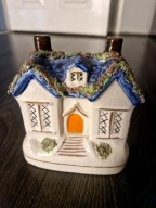 CERAMICZNA SKARBONKA STAFFORDSHIRE ANTYK
