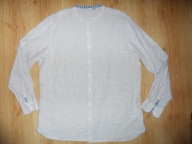 LIVERGY STÓJKA LEN NOWA LNIANA BEŻOWA KOSZULA r XL XXL