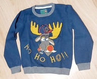 Sweter świąteczny zimowy r.140 9/10 lat
