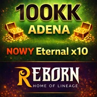 Lineage 2 L2 Reborn Eternal - NOWY Sezon Adena - 100KK