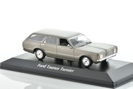 FORD TAUNUS TURNIER Grey Met 1970 1/43 MINICHAMPS