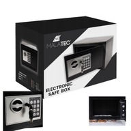 Domowy Sejf Kasetka na Zamek Elektroniczny Szyfr Klucz Kod Kasa Pancerna XL