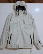 Męska Kurtka Z Kapturem Ocieplenie Thinsulate Beżowa |R. M