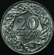 20 groszy 1923 - Typ III - Wiedeń - mennicze