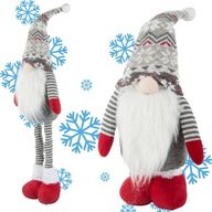 SKRZAT KRASNAL GNOM ŚWIĄTECZNY TELESKOPOWE REGUOWANE NOGI 50 - 70cm