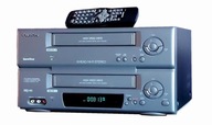 UNIKAT Podwójny Magnetowid VHS HiFi Stereo 6Głowic SP/LP NTSC PilotORG