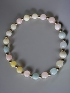 Elastyczna bransoletka z Morganitu