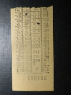 Bilet PKS, 6,00, 1959/60.