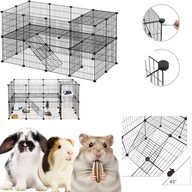 KLATKA DLA KROLIKA GRYZONI CHOMIKA MYSZY MALYCH ZWIERZAT KOJEC ZAGRODA