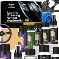 ZESTAW FARB 5x50ML DO NAPRAWY SKÓRY RENOWACJA DO SKÓRZANEJ KIEROWNICY FARBA