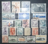 Grecja zestaw- Stare Znaczki katal. 55 euro
