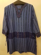 GUDRUN SJODEN SUKIENKA R.M/L BOHO TUNIKA BAWEŁNA