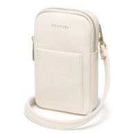 Mini Torebka Damska Na Telefon Listonoszka PUCINI Beżowa BK1251000T-6B