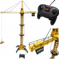 Dźwig Zdalnie Sterowany Żuraw 128cm Pilotem Gigant Zabawka Dla Dzieci