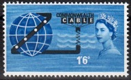 ANGLIA - 1963 - Mi 365 - TELEPHONE CABLE xx