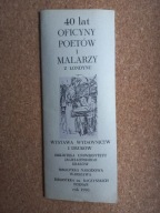 40 lat Oficyny Poetów i Malarzy z Londynu OPiM katalog wystawa 1990