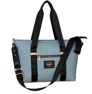 Torebka damska shopper szara ekoskóra