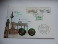 NIEMCY 2 x 1 PFENNIG - ZŁOCONE