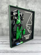 Ramka XL z wzorem toru na bolid LEGO F1 Speed Champions| Aston Martin 77245