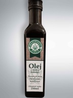 Olej z konopi tłoczony na zimno BIO- Certyfikat EKO Mazurskie Zioła