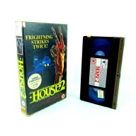 HOUSE 2 (1987) FILM KASETA VIDEO VHS ANGIELSKIE WYDANIE ENG UK