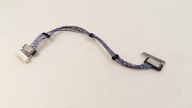 TAŚMA MATRYCY - KABEL SYGNAŁOWY LVDS 30-PIN / 20 cm / 2x FERRYT, POZŁACANY