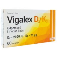 Suplement diety BioFarm Vigalex D3 + K2 tabletki 60 szt.