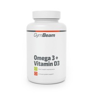 Witaminy kapsułki GymBeam kwas omega-3 90 szt.