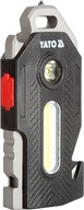 LATARKA WIELOFUNKCYJNA LED 400lm YATO 6w1 WYBIJAK DO SZYB NOŻYK OTWIERACZ