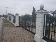 OGRODZENIA DWORKOWE ,SŁUP,PRZĘSŁA ,BETONOWE