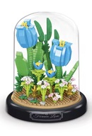 HIT Wieczne Kwiaty w Ochronnym Kloszu Klocki 558 el.