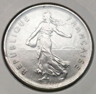 *FRANCJA [0100] *5 Franków 1970 signatura O.Roty H