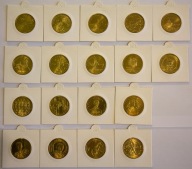 18 Monet 2zł z 2013 i 2014 unikatowy komplet